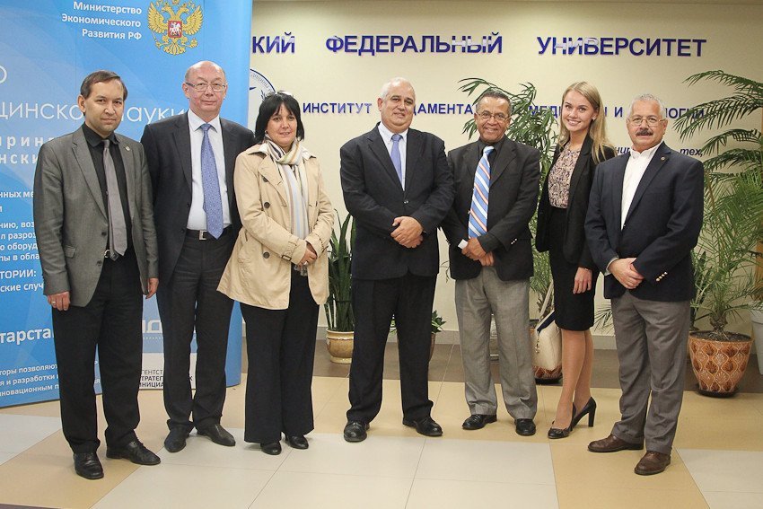 Delegation from the Republic of Cuba visited KFU ,Emilio Lozada García, Center for Genetic Engineering and Biotechnology, Eber Biotec S.A., OpenLabs, cooperation
