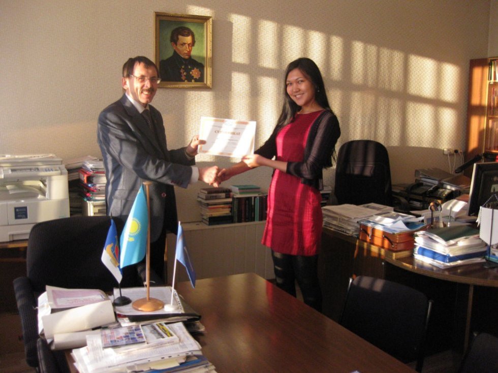 Internship of Kazakh Students in Kazan Federal University