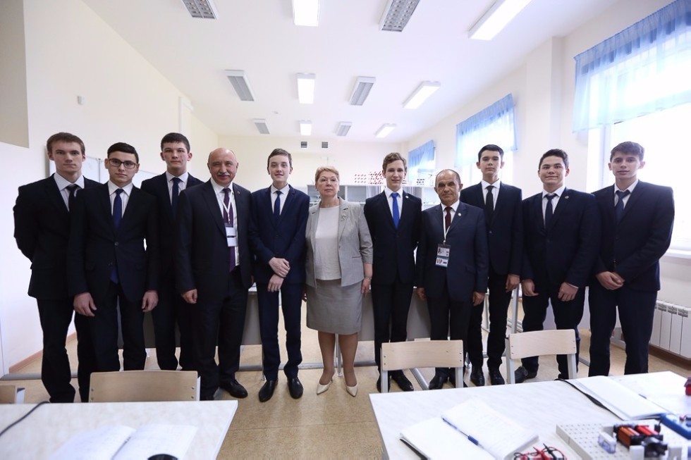 Prime Minister of Russia Dmitry Medvedev Visited Kazan University