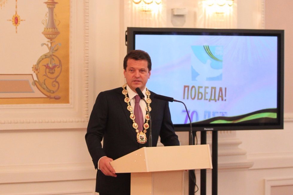 Ilshat Gafurov Receives Letter of Appreciation from Mayor of Kazan Ilsur Metshin ,Ilshat Gafurov, awards, government