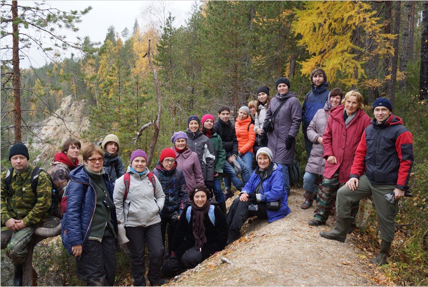 Участники школы в В октябре 2013 года пятикурсники кафедры Сайфутдинов Руслан и Кузнецова Светлана приняли участие в третьей полевой школе по почвенной зоологии и экологии для молодых ученых 'Почвенно-зоологические исследования: от планирования к публикации'.