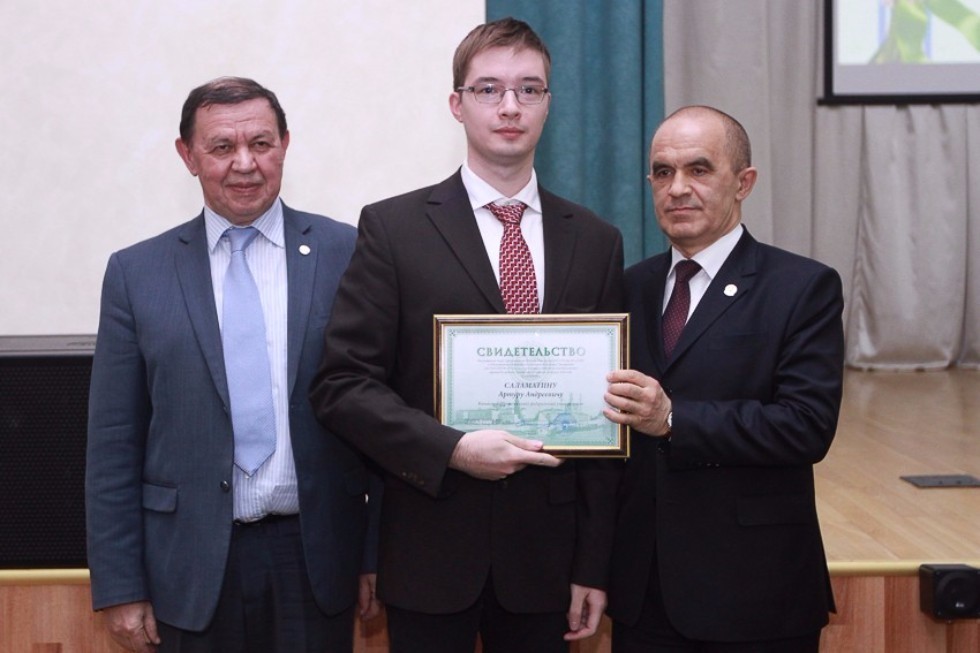 Rector Ilshat Gafurov and University Employees Receive New Ranks from Tatarstan Academy of Sciences