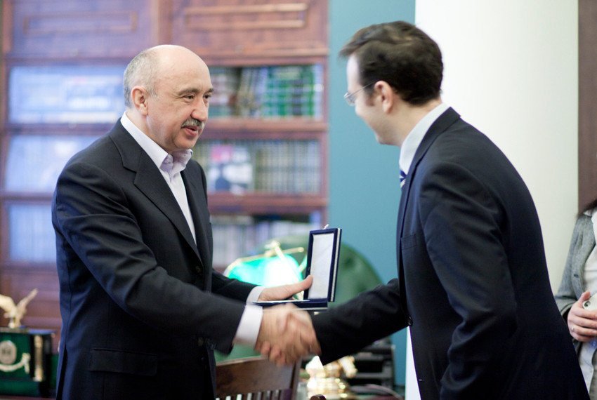 Consul General of Turkey in Kazan Sabri Tunc Angili visited KFU ,
