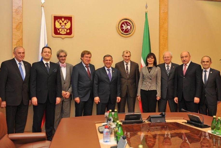 High-Level Meeting with President of Tatarstan