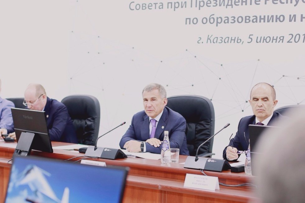 First Meeting of the Tatarstani Council on Science and Education ,Kazan National Research Technical University, President of Tatarstan, Presidential Council on Science of Education