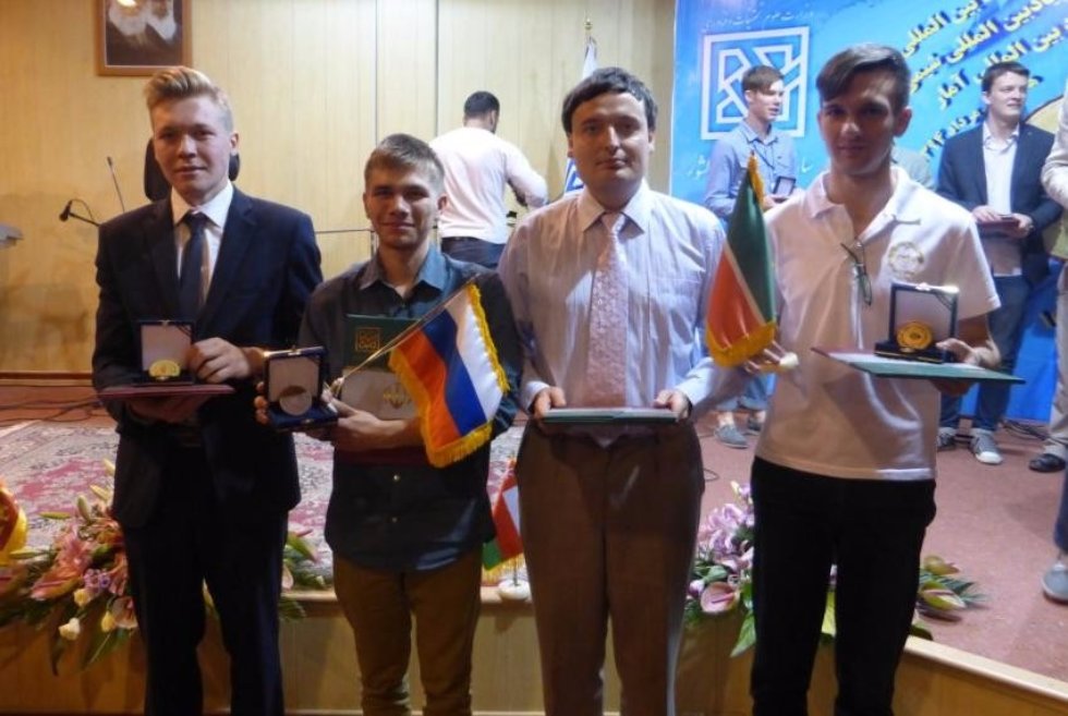 Students of Kazan University Triumphant at International Olympiads ,chemistry, mathematics, competitions, Iran