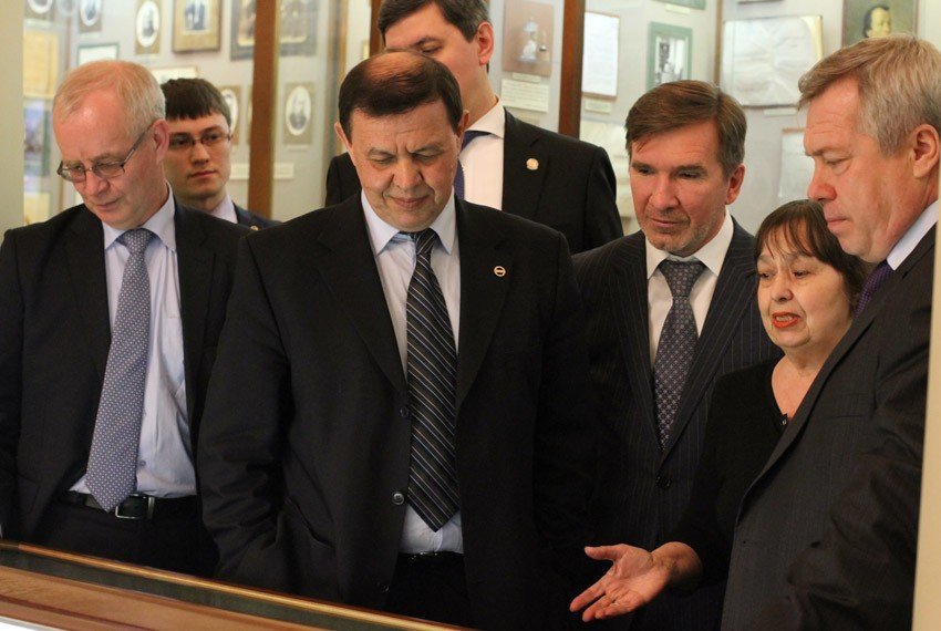 Governor of Rostovskaya Region, Mr. Vasiliy Golubev, Visited Kazan University