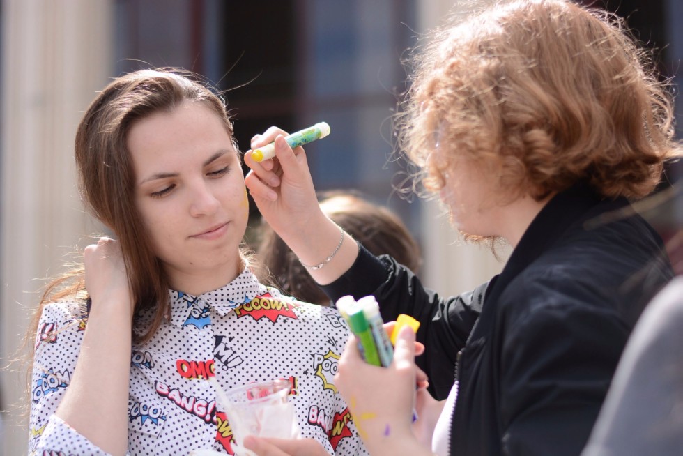 Annual action 'Breathe freely' held in Leo Tolstoy Institute of Philology and Intercultural Communication ,Annual action 'Breathe freely' held in Leo Tolstoy Institute of Philology and Intercultural Communication