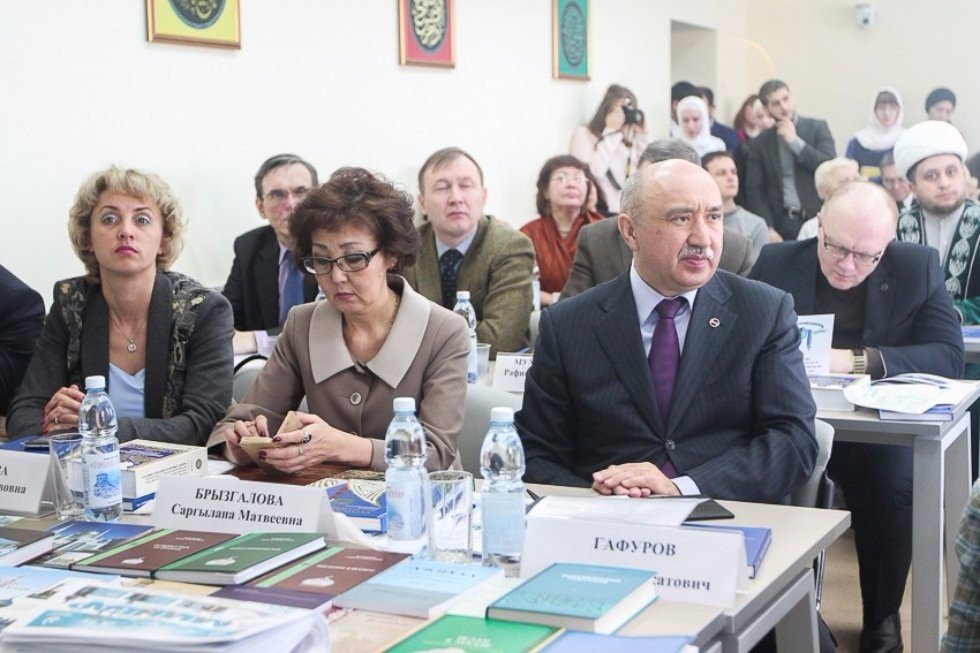 Delegation of the Muslim Board of Russia at Kazan University