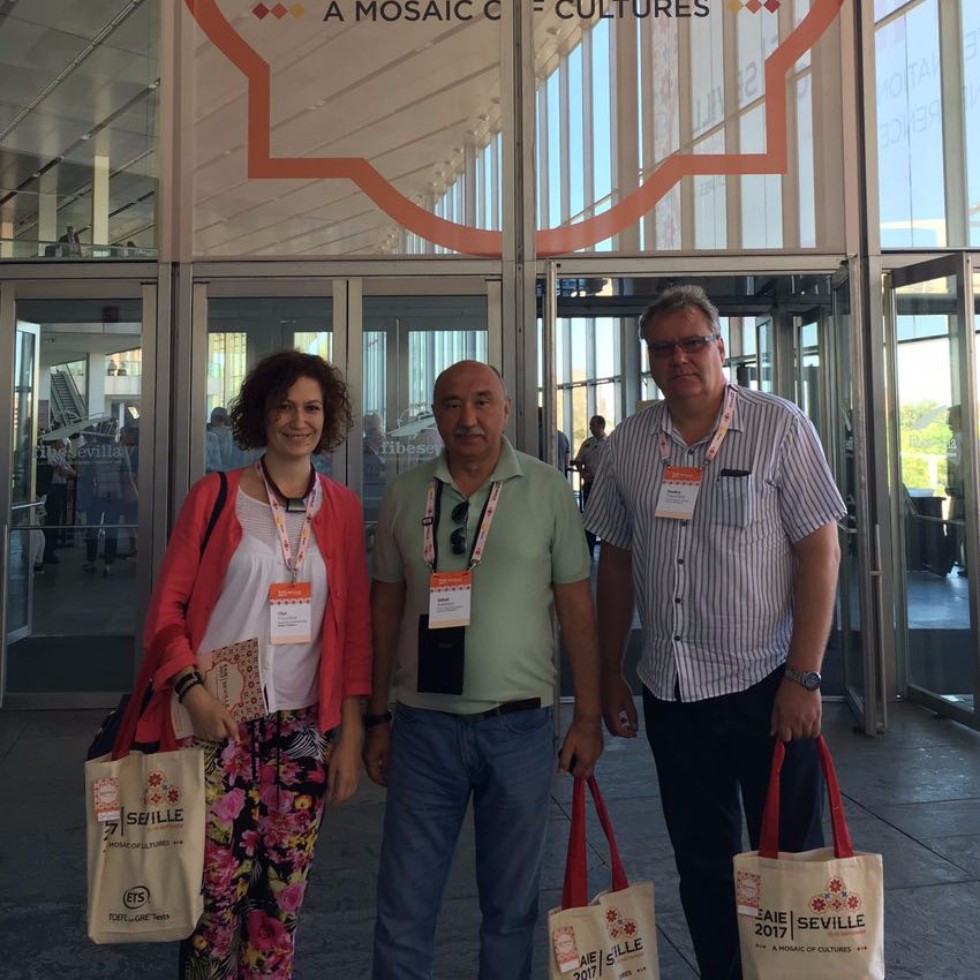 KFU Represented at the European Association for International Education Forum 2017 in Seville ,Spain, Seville, European Association for International Education, YI, conferences