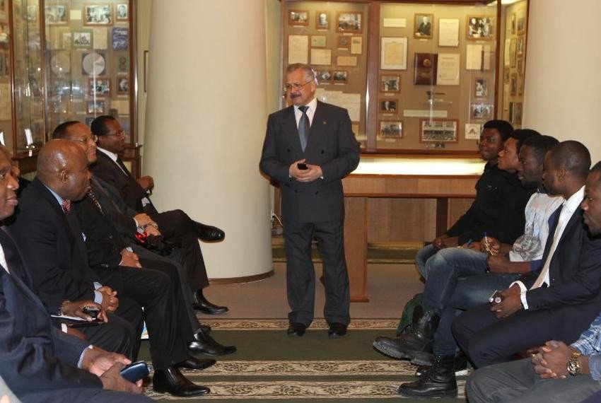Ambassadors of 18 African Countries in Kazan Federal University