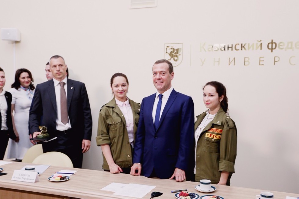 Prime Minister of Russia Dmitry Medvedev Visited Kazan University Prime Minister of Russia Dmitry Medvedev Visited Kazan University