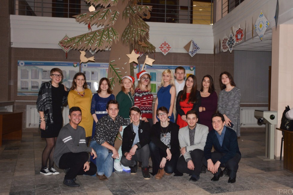 Новогоднее настроение от Студенческого актива ИФМК Новогоднее настроение от Студенческого актива ИФМК