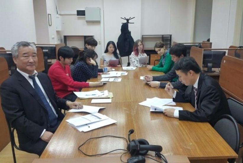 Специальная лекция атташе Посольства Кореи в России в КФУ Специальная лекция атташе Посольства Кореи в России в КФУ