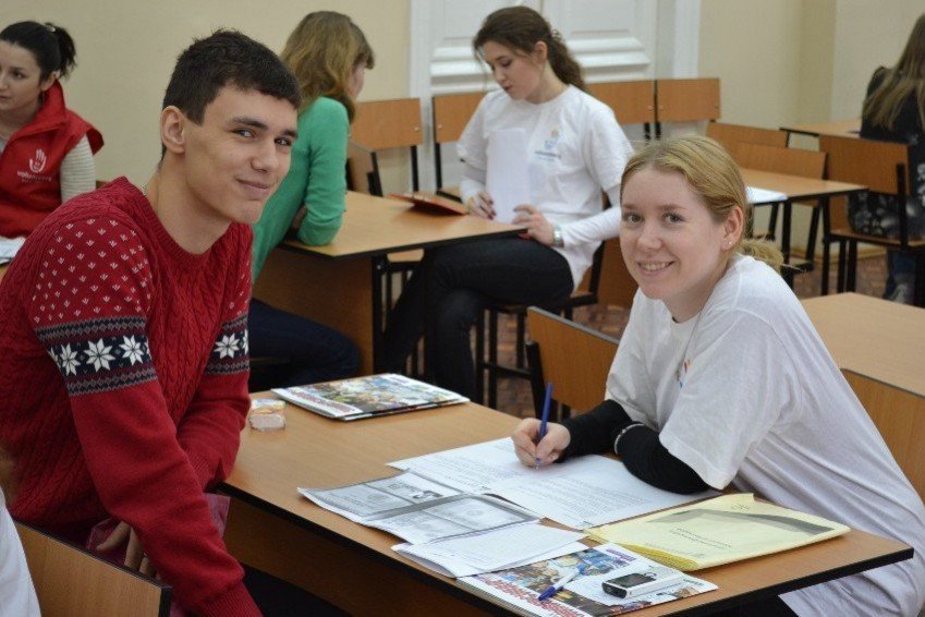 350 students from Elabuga branch of KFU were interviewed to be selected as volunteers for 'Universiade 2013' ,Kazan (Volga region) Federal University, Kazan University, KFU