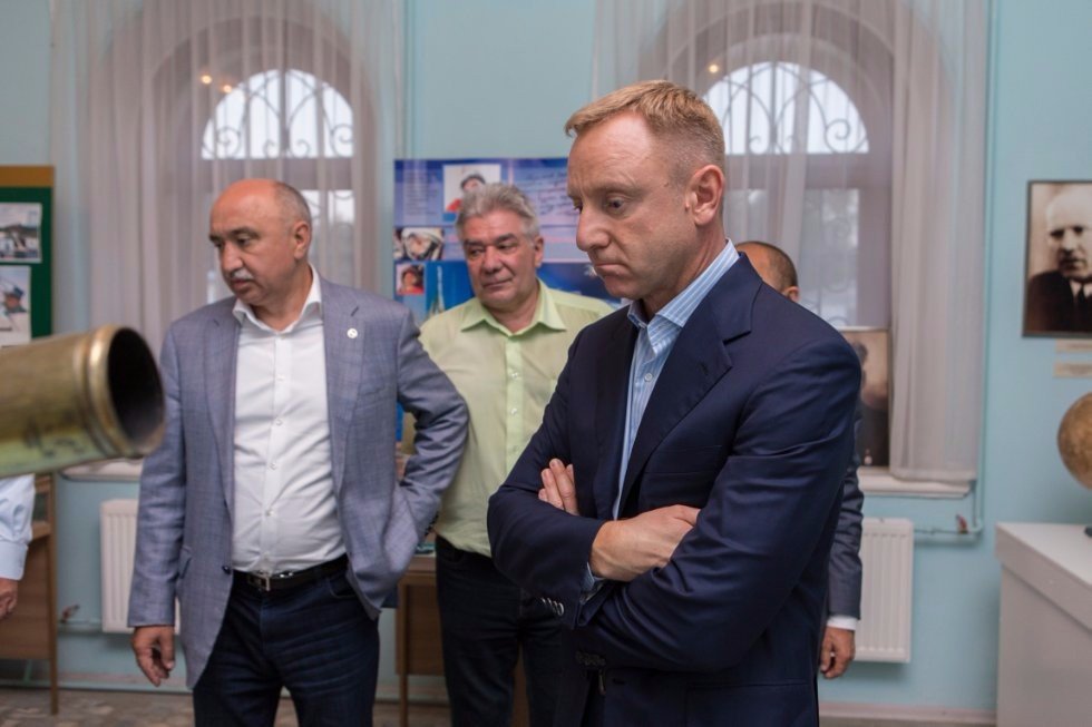 Minister of Education and Science Dmitry Livanov at Kazan University