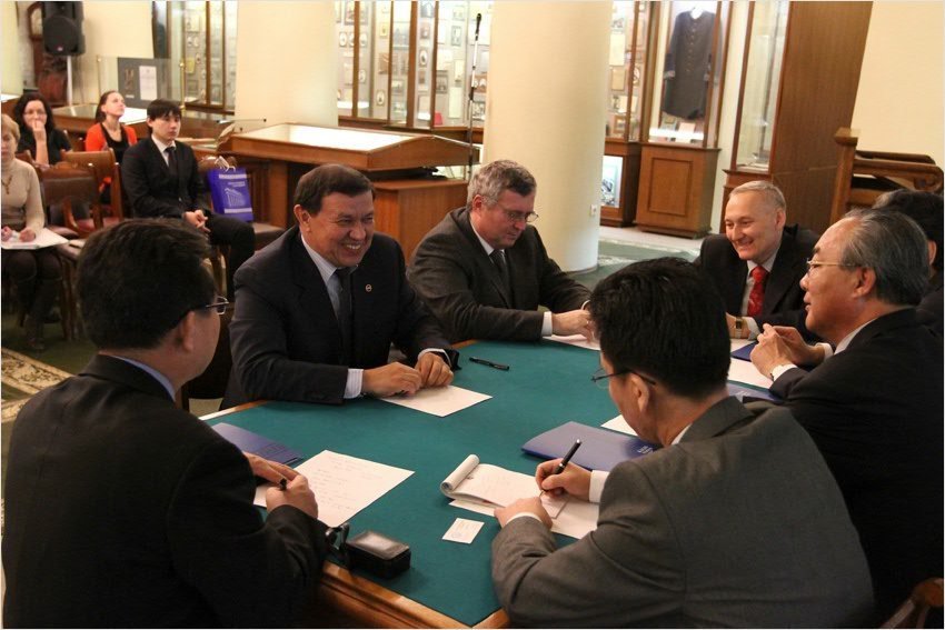 Ambassador of the Democratic People's Republic of Korea in Russia Visited Kazan University ,
