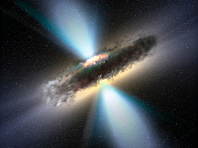 Monster black hole found in tiny galaxy
