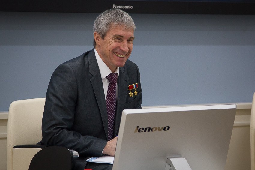 Russian Cosmonaut Sergey Krikalev at KFU