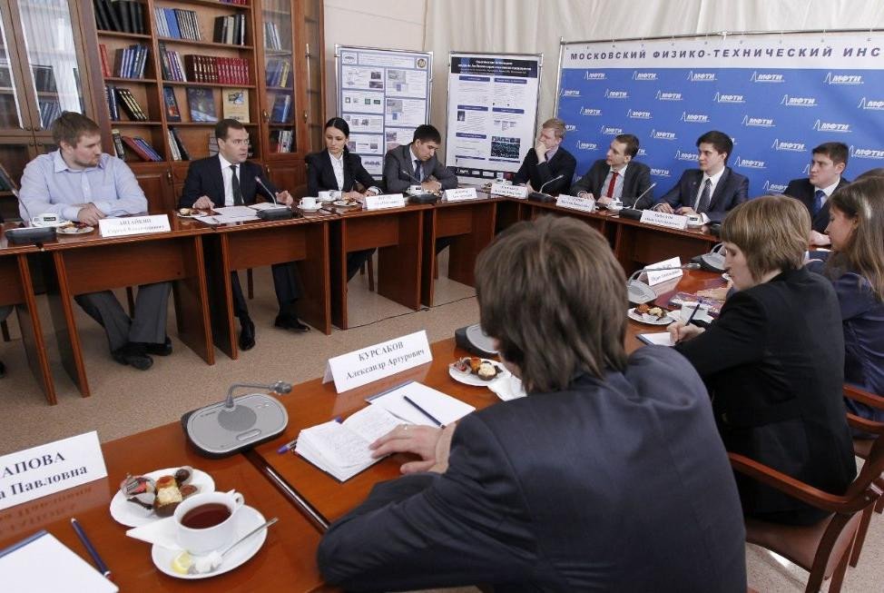 KFU post-graduates participate in the meeting with Prime-Minister Dmitry Medvedev