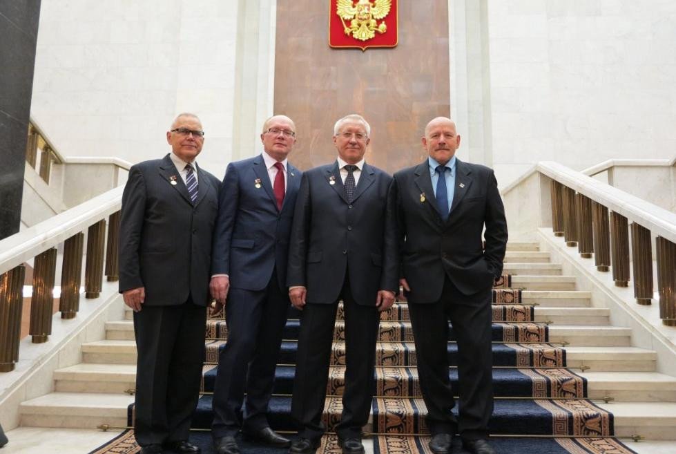 KFU Professors honored at the Russian Government House ,
