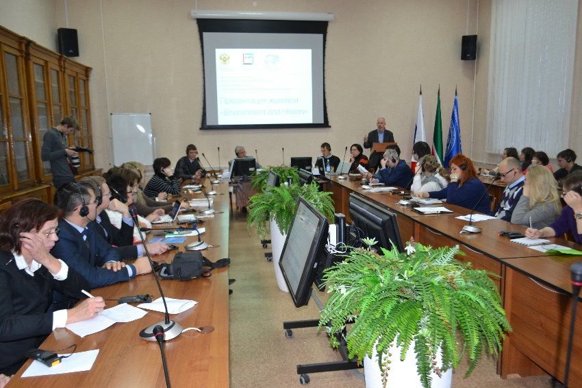 Началась презентация журнала 'Enviroment and History' Началась презентация журнала 'Enviroment and History'