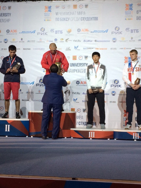 KFU student won the bronze medal at the 6th World University Boxing Championship