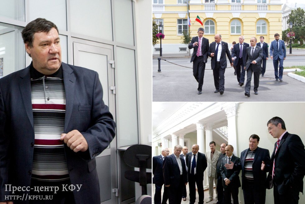 Roadmap of the KFU program for increasing competitiveness was introduced to Alexander Povalko