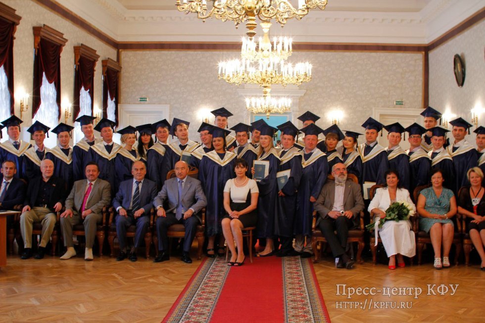 Congratulations to graduates of the anniversary year of MBA Program in KFU