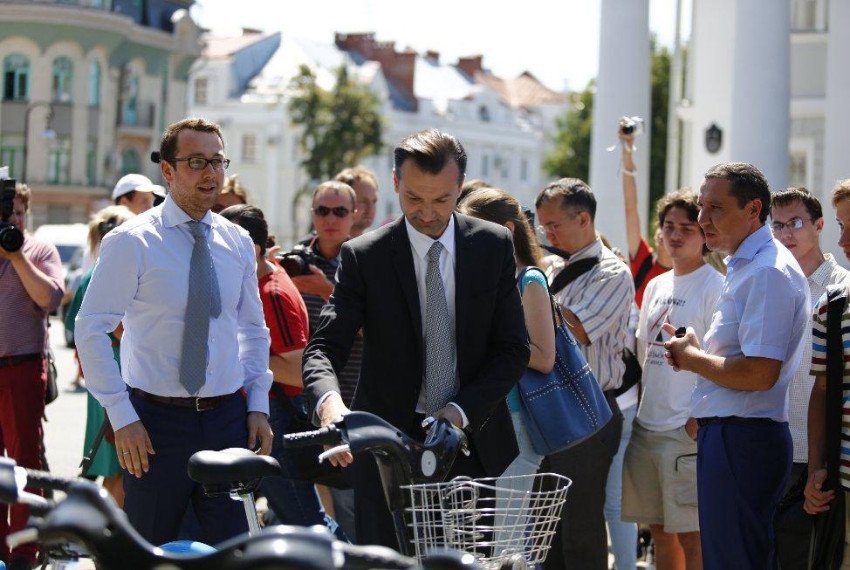 Public Bicycles System Launched in Kazan