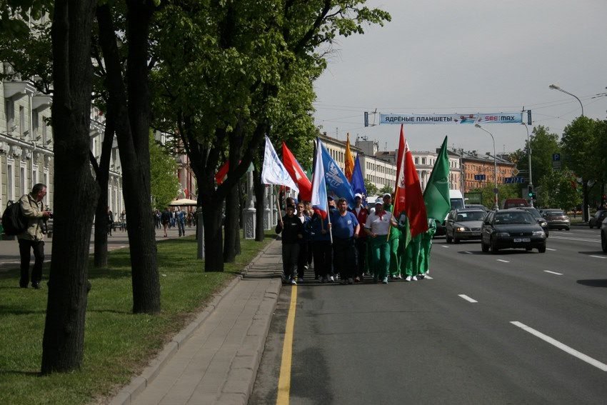 Завершился XI Международный студенческий легкоатлетический пробег Ижевск-Минск Завершился XI Международный студенческий легкоатлетический пробег Ижевск-Минск