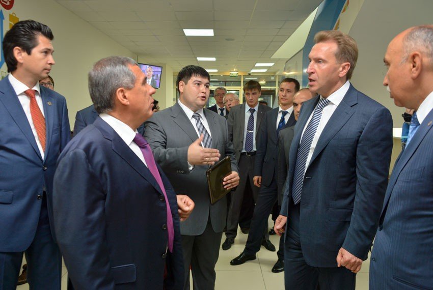 First Deputy Prime Minister of the Russian Federation visited KFU IT-Lyceum