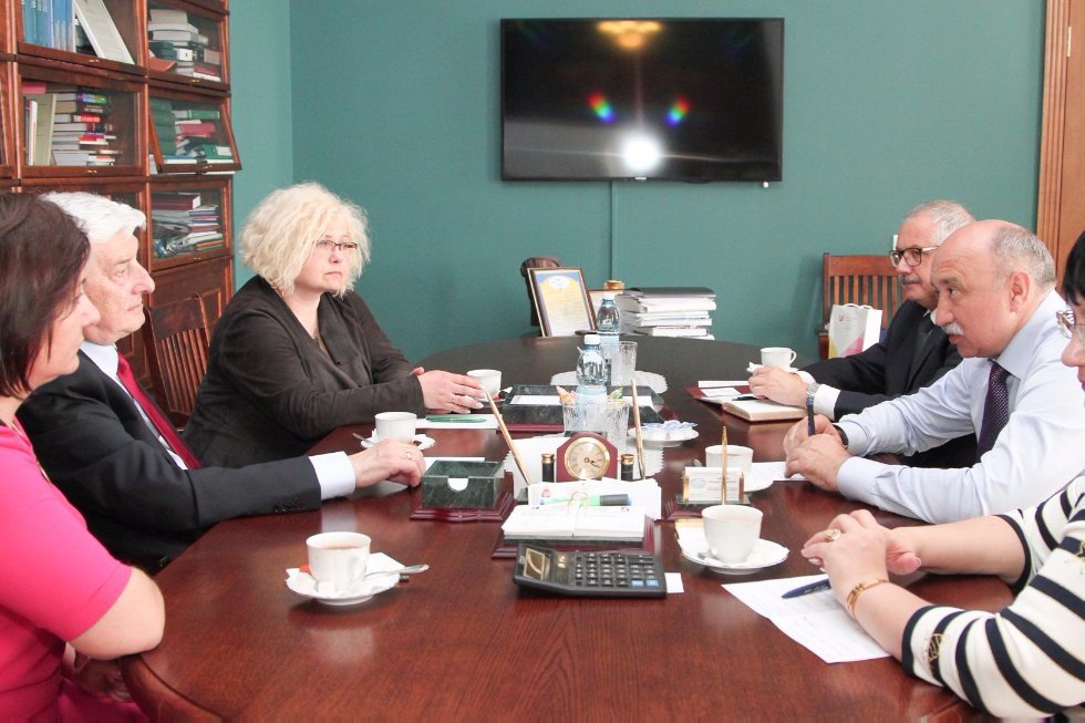 Rector Ilshat Gafurov's Meeting With Rector of Wroclaw University of Economics