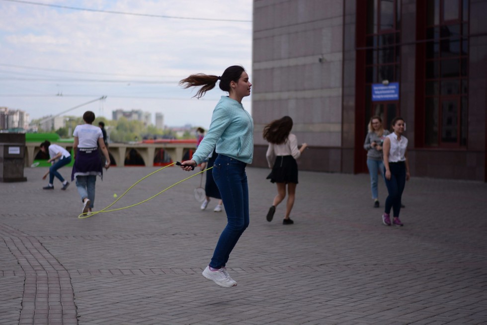 Annual action 'Breathe freely' held in Leo Tolstoy Institute of Philology and Intercultural Communication ,Annual action 'Breathe freely' held in Leo Tolstoy Institute of Philology and Intercultural Communication