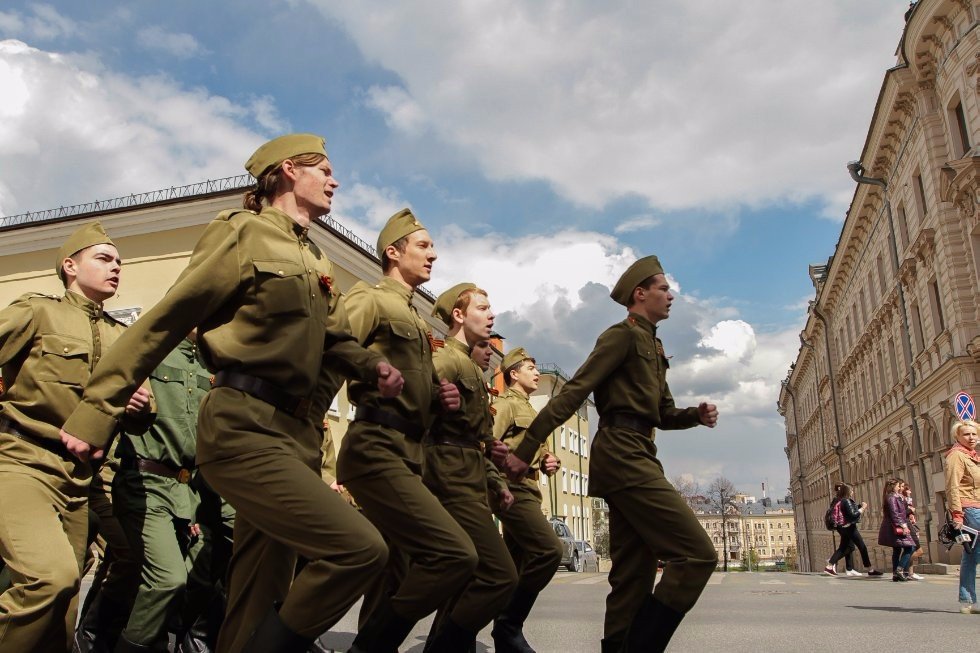 Victory Day Celebrated at Kazan University ,Victory Day, Immortal Regiment, Student Spring, holidays