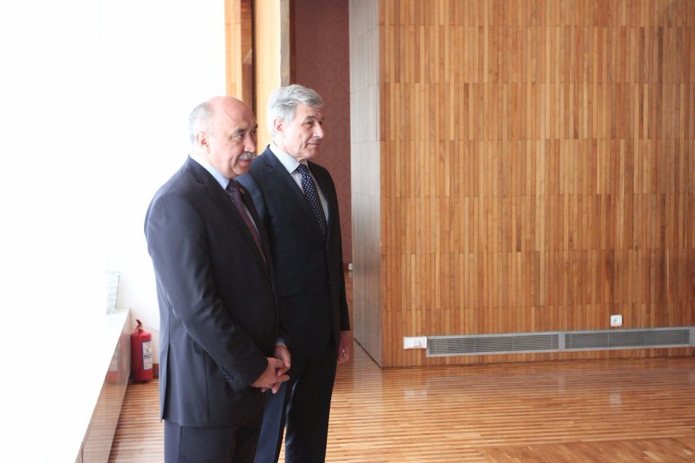 Rector Ilshat Gafurov Receives Polish Cross of Merit from Ambassador Katarzyna Pelczynska-Nalecz ,Ilshat Gafurov, Poland, international cooperation