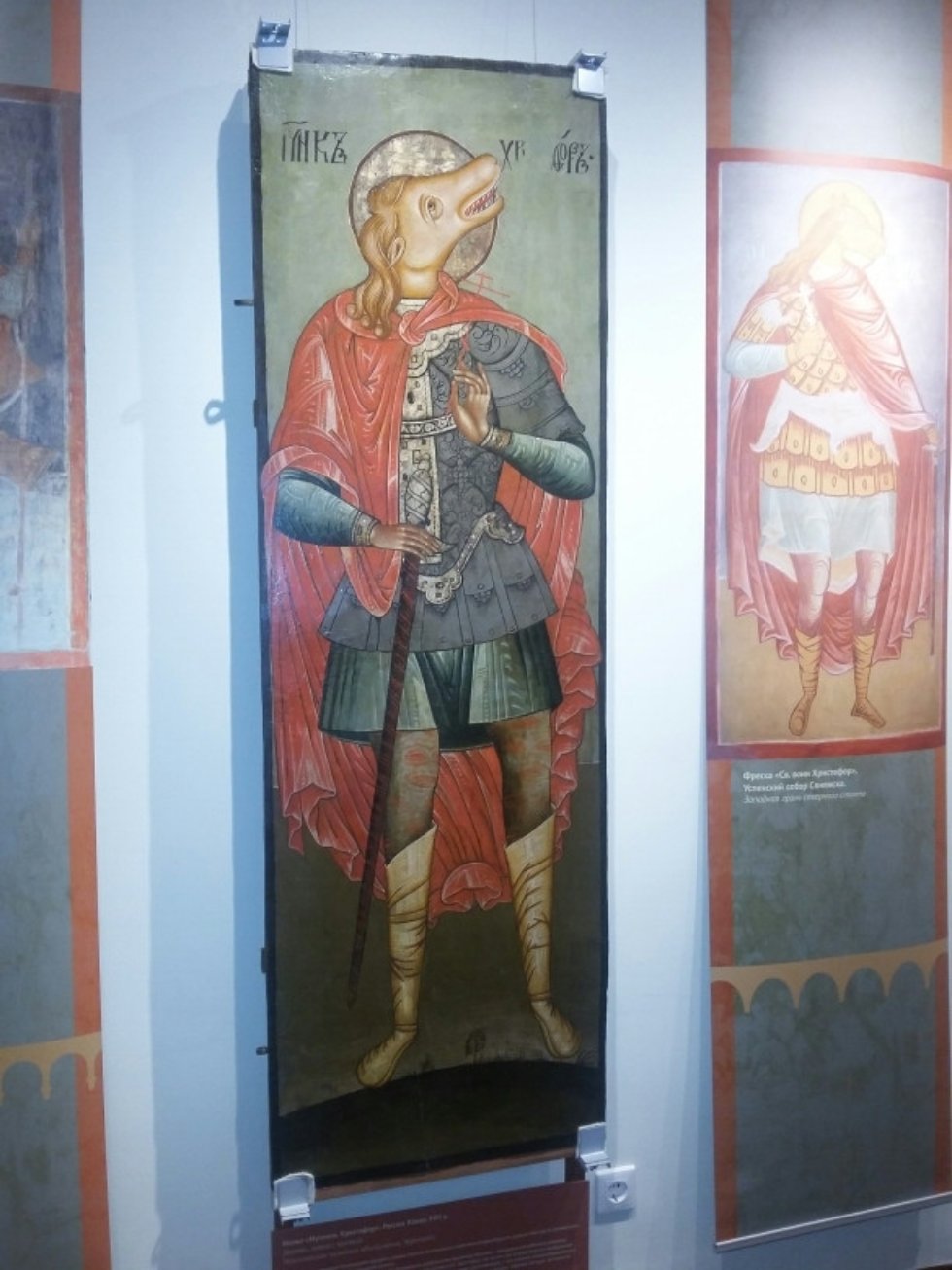 Открытие выставки 'Святой воин Христофор' в Свияжске Открытие выставки 'Святой воин Христофор' в Свияжске
