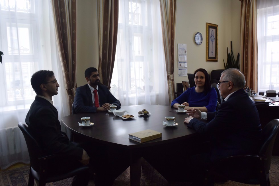 Employees of Embassy of India Visited Center for Indian Studies of Kazan University