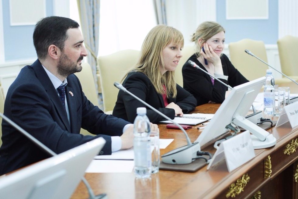 Representatives of British Embassy in Moscow at Kazan University