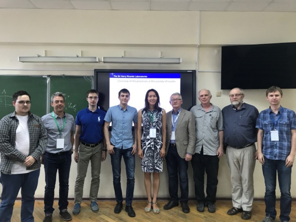 В КФУ состоялся Российско-Британский семинар по исследованию газокапельных струй для медицинских и автомобильных приложений В КФУ состоялся Российско-Британский семинар по исследованию газокапельных струй для медицинских и автомобильных приложений