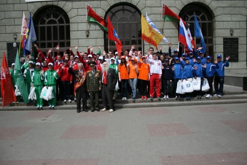 Завершился XI Международный студенческий легкоатлетический пробег Ижевск-Минск Завершился XI Международный студенческий легкоатлетический пробег Ижевск-Минск