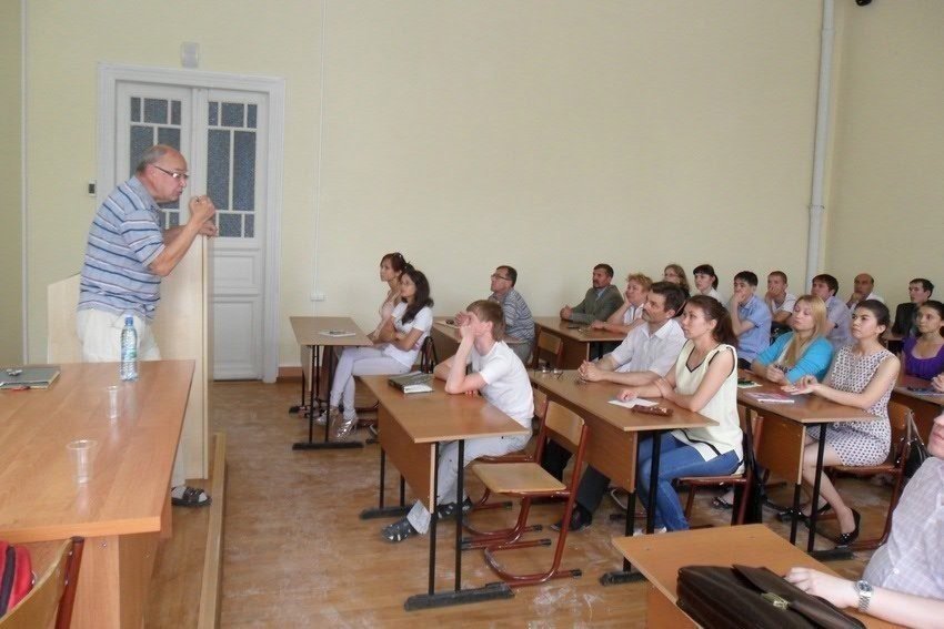 Scientific conference in Elabuga (presentation by prof. Timashev S.F.) (2013) ,Department of Computational Physics, conference, Elabuga