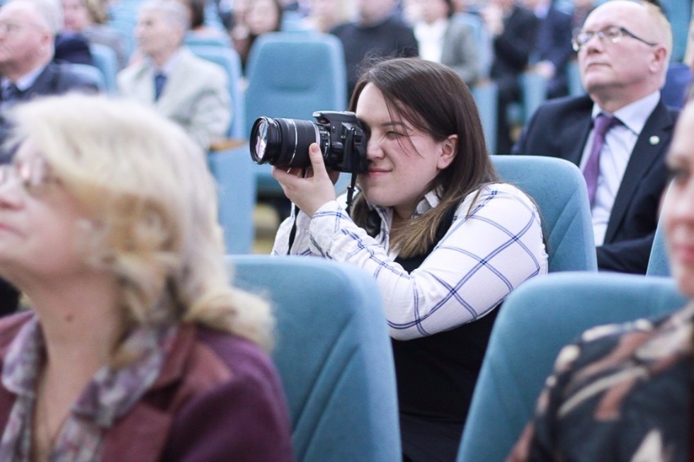 Rector Ilshat Gafurov and University Employees Receive New Ranks from Tatarstan Academy of Sciences