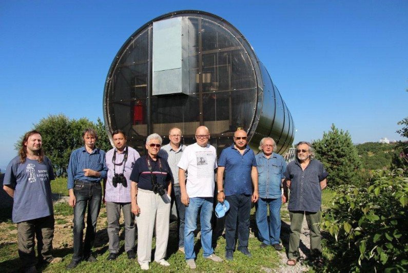 KFU delegation launching next-generation wide-field optical telescope