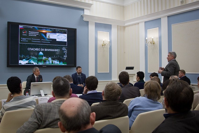 Russian Cosmonaut Sergey Krikalev at KFU