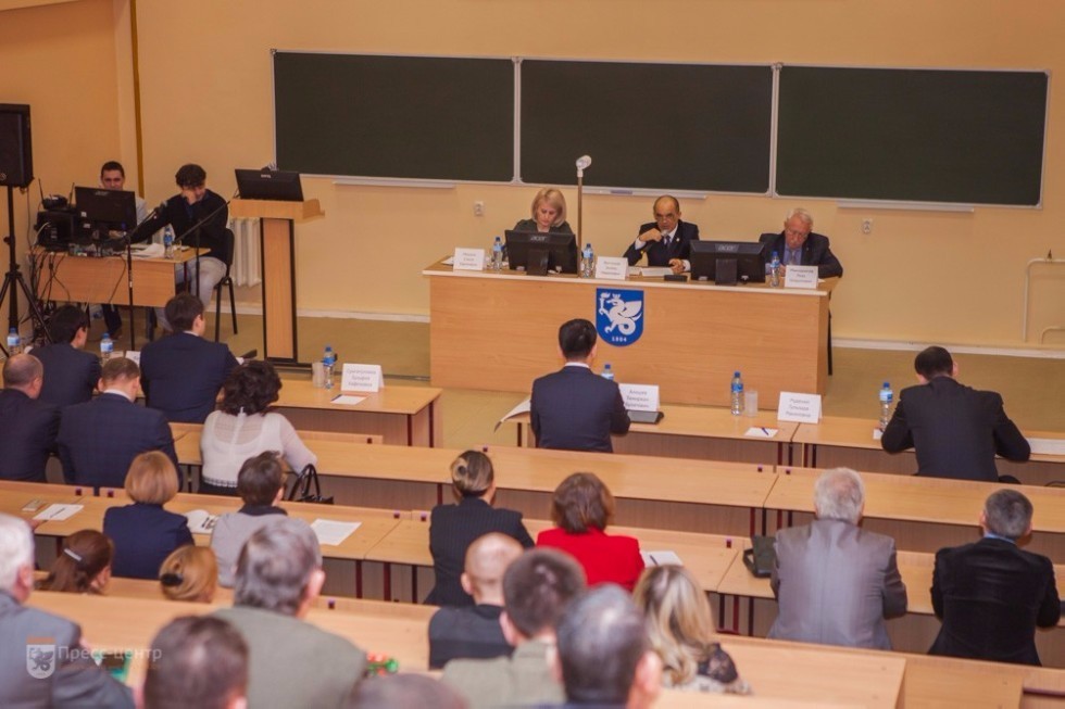 A meeting of the Board of Trustees was held in Elabuga Institute of Kazan Federal University