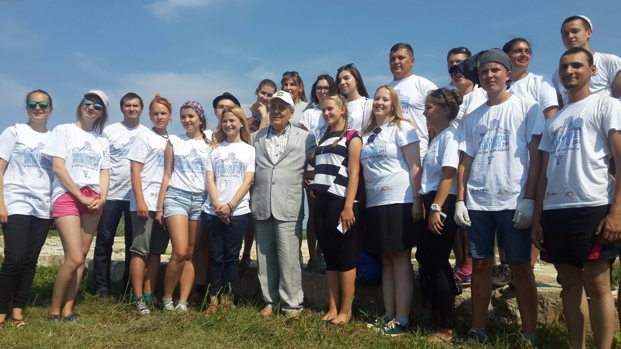 Bolgar International Volunteer Workcamp Underway in Tatarstan ,World Cultural Heritage Center, UNESCO, UNESCO World Heritage, IIRHOS, Bolgar, Tatarstan Academy of Sciences, Revival Foundation, State Counsellor of Tatarstan