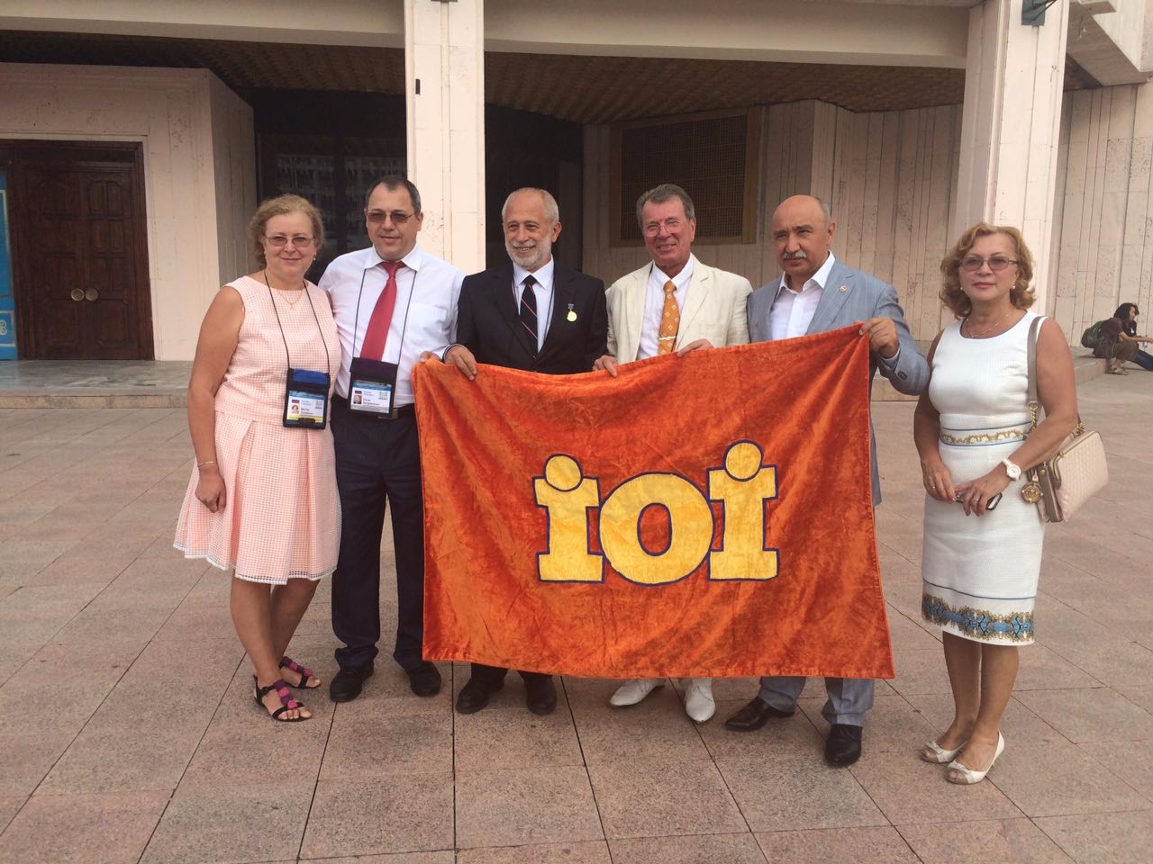 The flag of the International Olympiad in Informatics was passed to Kazan ,IOI 2015, IOI 2016, Russia IOI