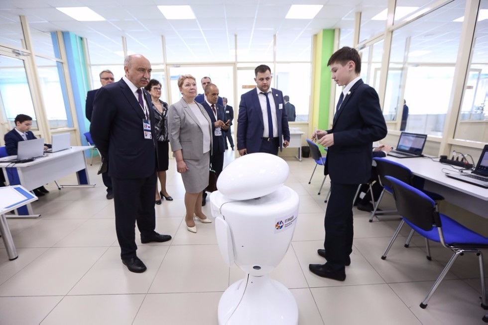 Prime Minister of Russia Dmitry Medvedev Visited Kazan University ,Government of Russia, Prime Minister of Russia, Ministry of Education and Science of Russia, IT Lyceum, IFMB, Medical Simulation Center, Council of Young Scientists