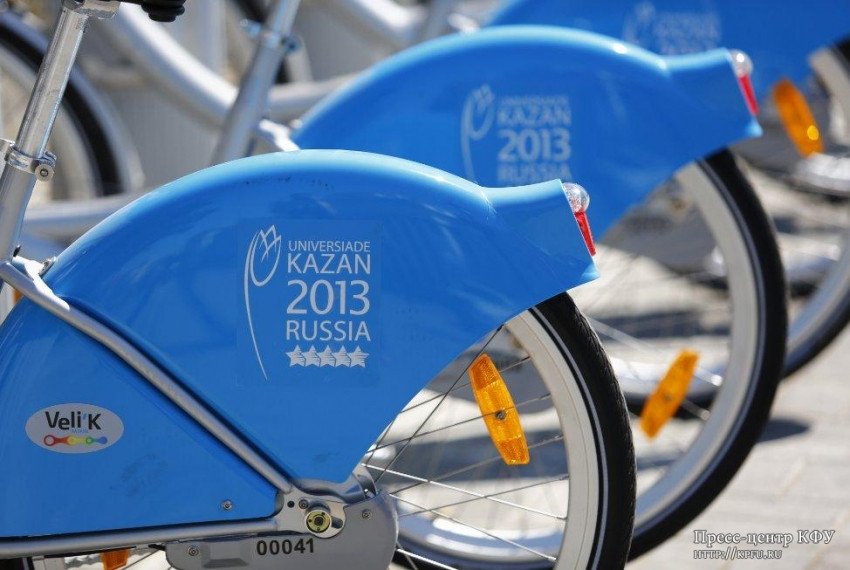 Public Bicycles System Launched in Kazan